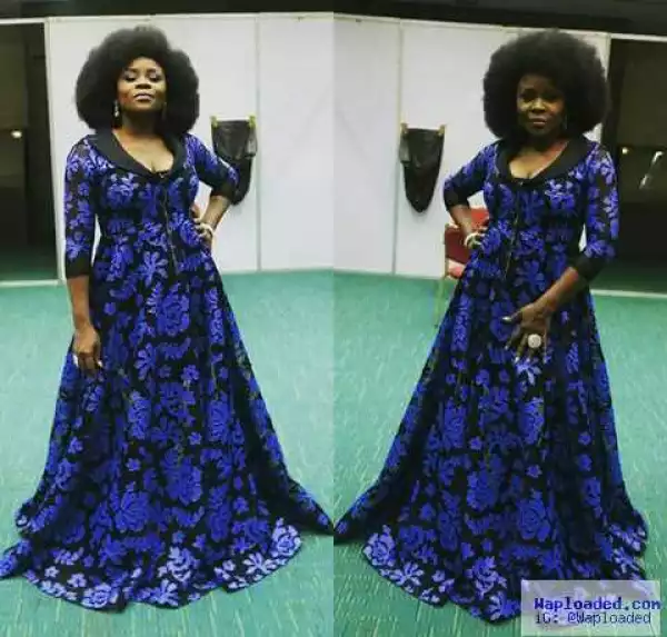 Photos: Omawumi Stuns In Blue Outfit